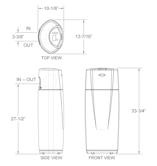 Central Home Water Filtration System WHELJ1 Whirlpool