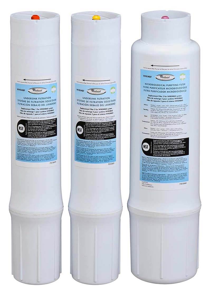 Reverse Osmosis Home Water Filtration System Whirlpool